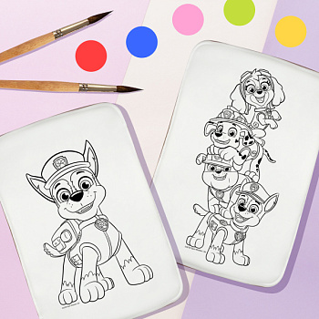 Набор пряников “Раскраска” с героями мультфильмов № 1 01