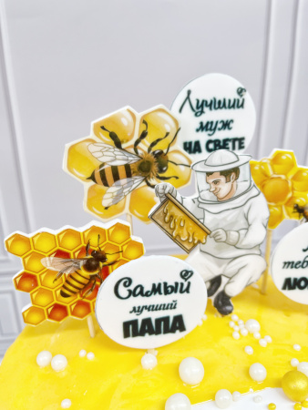 Торт "Наш герой!" 02