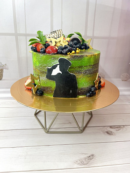 Торт "Праздничный" для мужчины 01