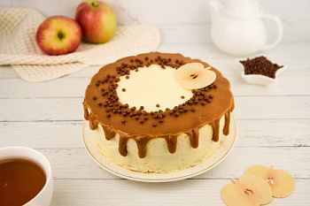 Карамельный с яблоком 01