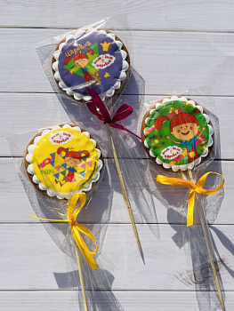 Пряники с героями мультфильмов "Жила-была царевна" 01