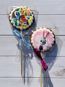 Пряники с героями мультфильмов "Цветняшки"  01