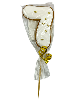 Цифра № 7 Белая  01