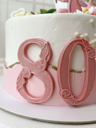 Торт "На 80 лет!" 04