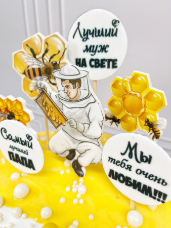 Торт "Наш герой!" 03