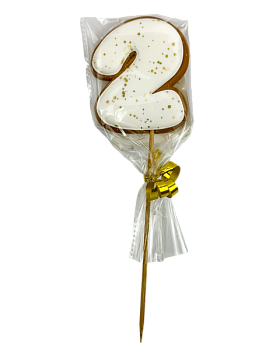 Цифра № 2 Белая  01