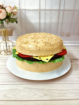 Торт "Гамбургер" 01