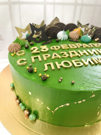 Торт "С 23 февраля" 03