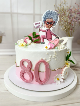 Торт "На 80 лет!" 01