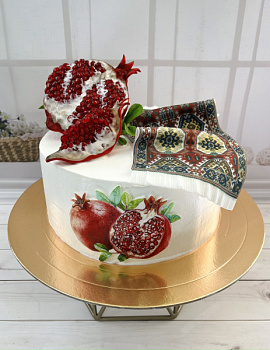 Торт "Гранат" 01