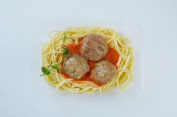 Паста с митболами из говядины 01
