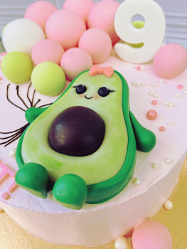 Торт "Милый авокадо" 01