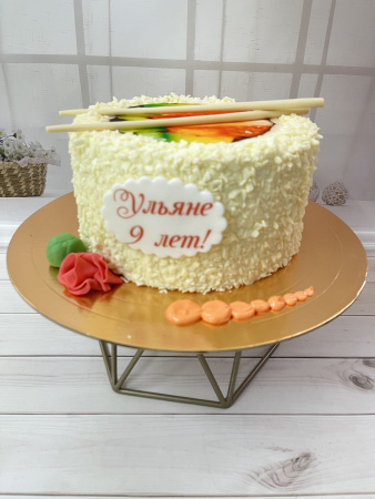 Ролл с кунжутом 02