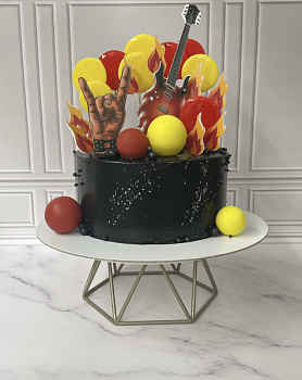 Торт "Гитара" 01