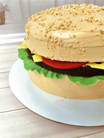 Торт "Гамбургер" 02