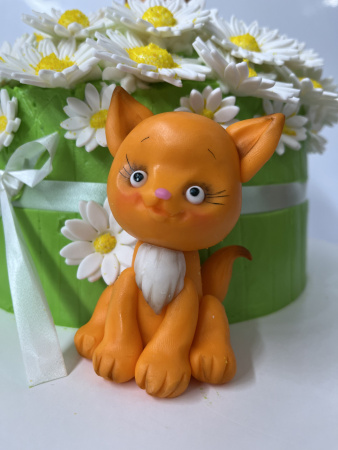 Торт "Звери на поляне" 04